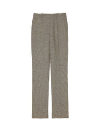 2qty RELIQUAT 75€ 0%  / Pantalon droit Anatole en lin - Beige Multicolor