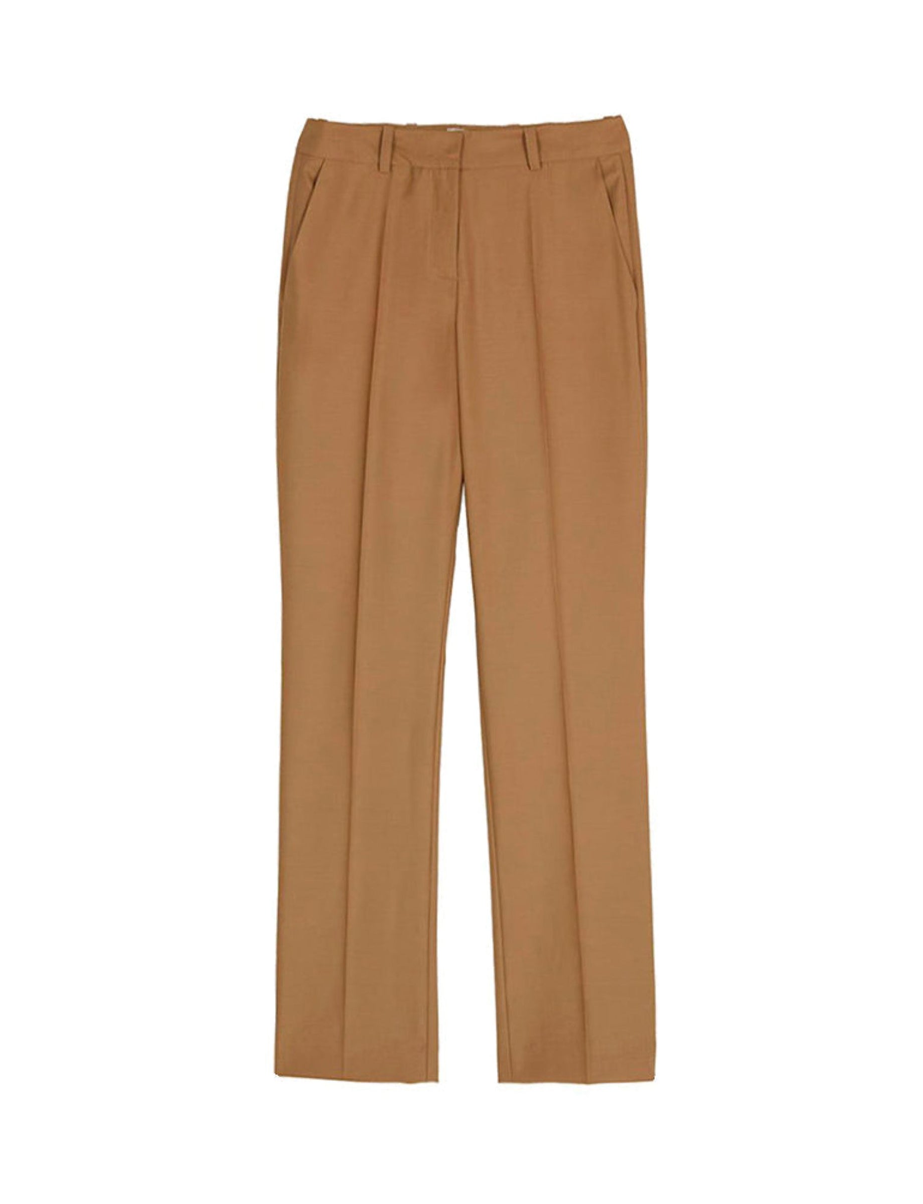 3qty RELIQUAT 75€ 40%  / Pantalon droit Anatole en laine - Sand