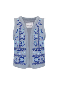 BLUE ANDREA GILET