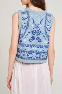 BLUE ANDREA GILET