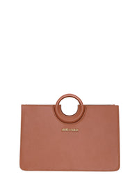 Sac à main Escape en cuir - Cognac