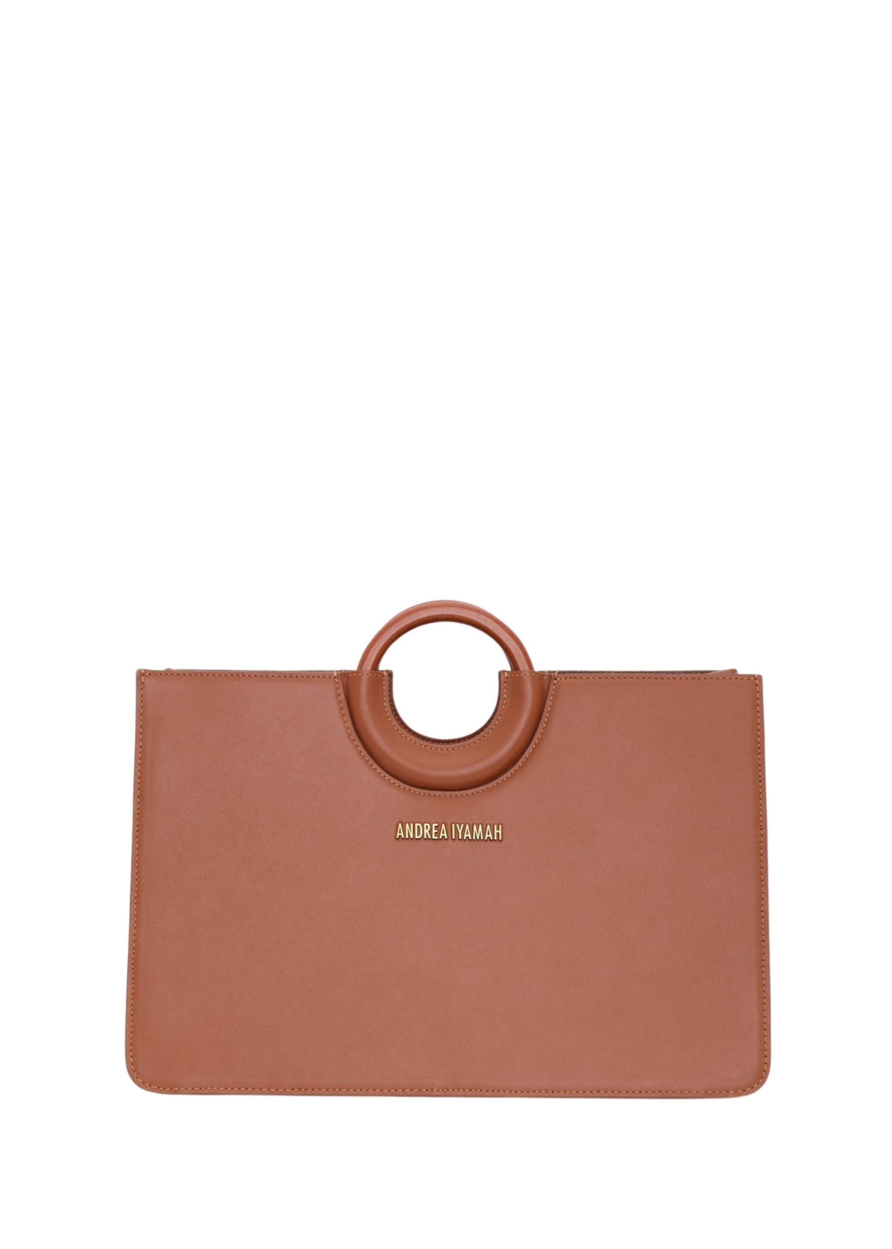 Sac à main Escape en cuir - Cognac