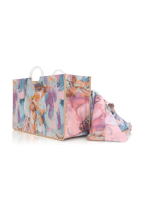 Escape fabric tote bag - Zuli Print