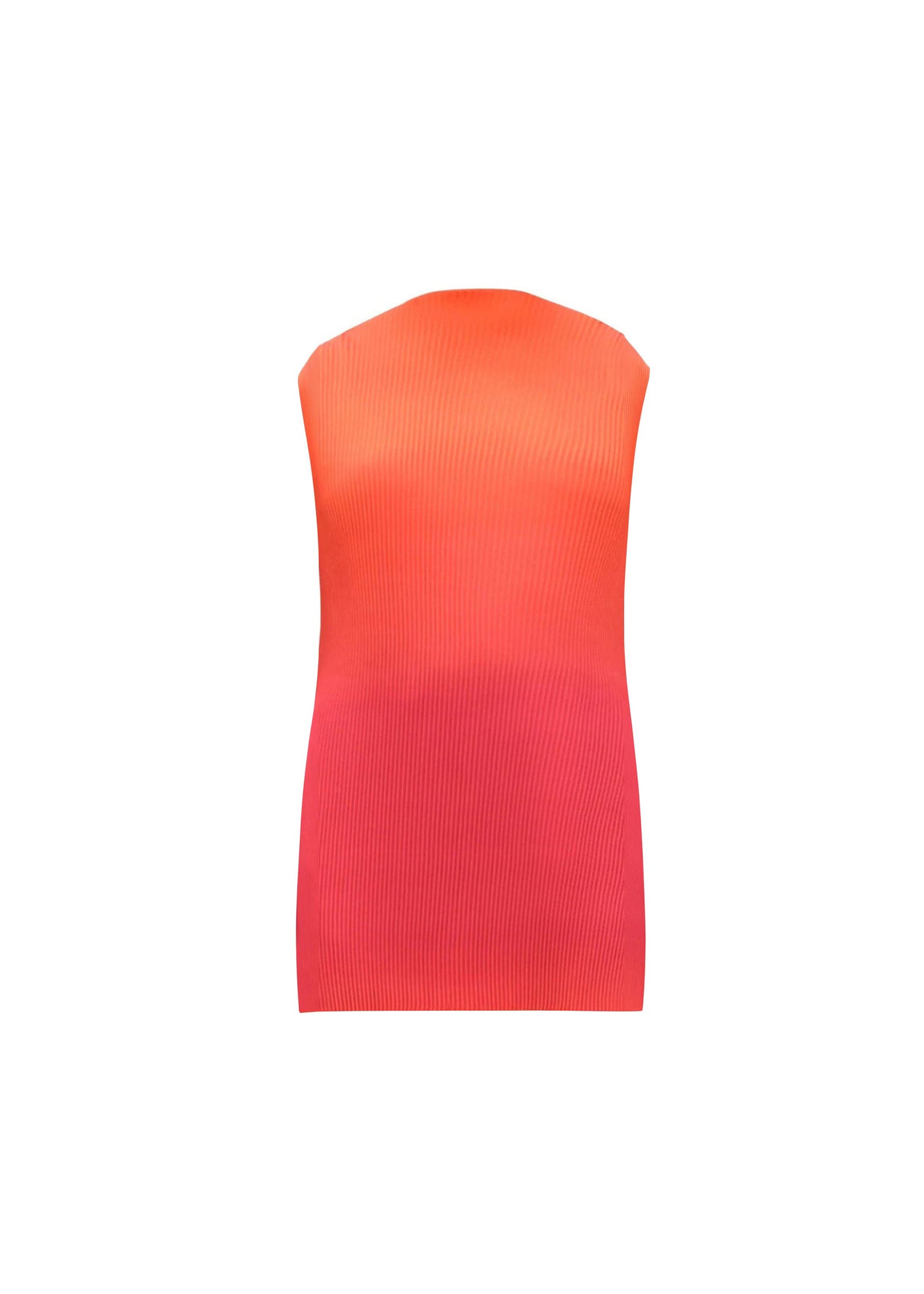 Top Atti sans manches plissé - Adwa Red