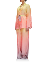 Bata tie and dye straight trousers - Adwa Light