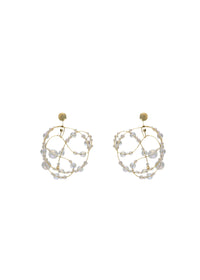 Boucles d'oreilles Lola en laiton - Brass