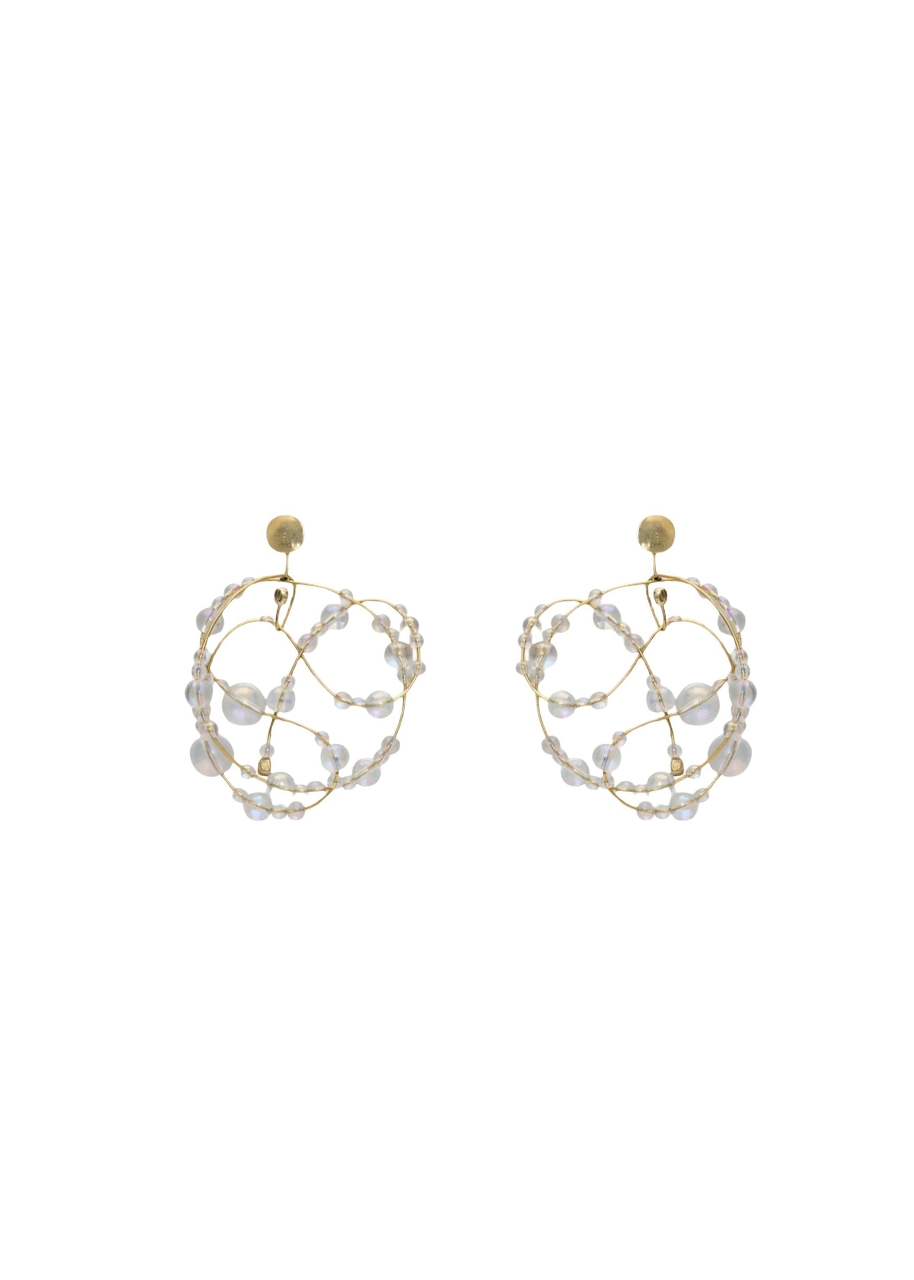 Boucles d'oreilles Lola en laiton - Brass