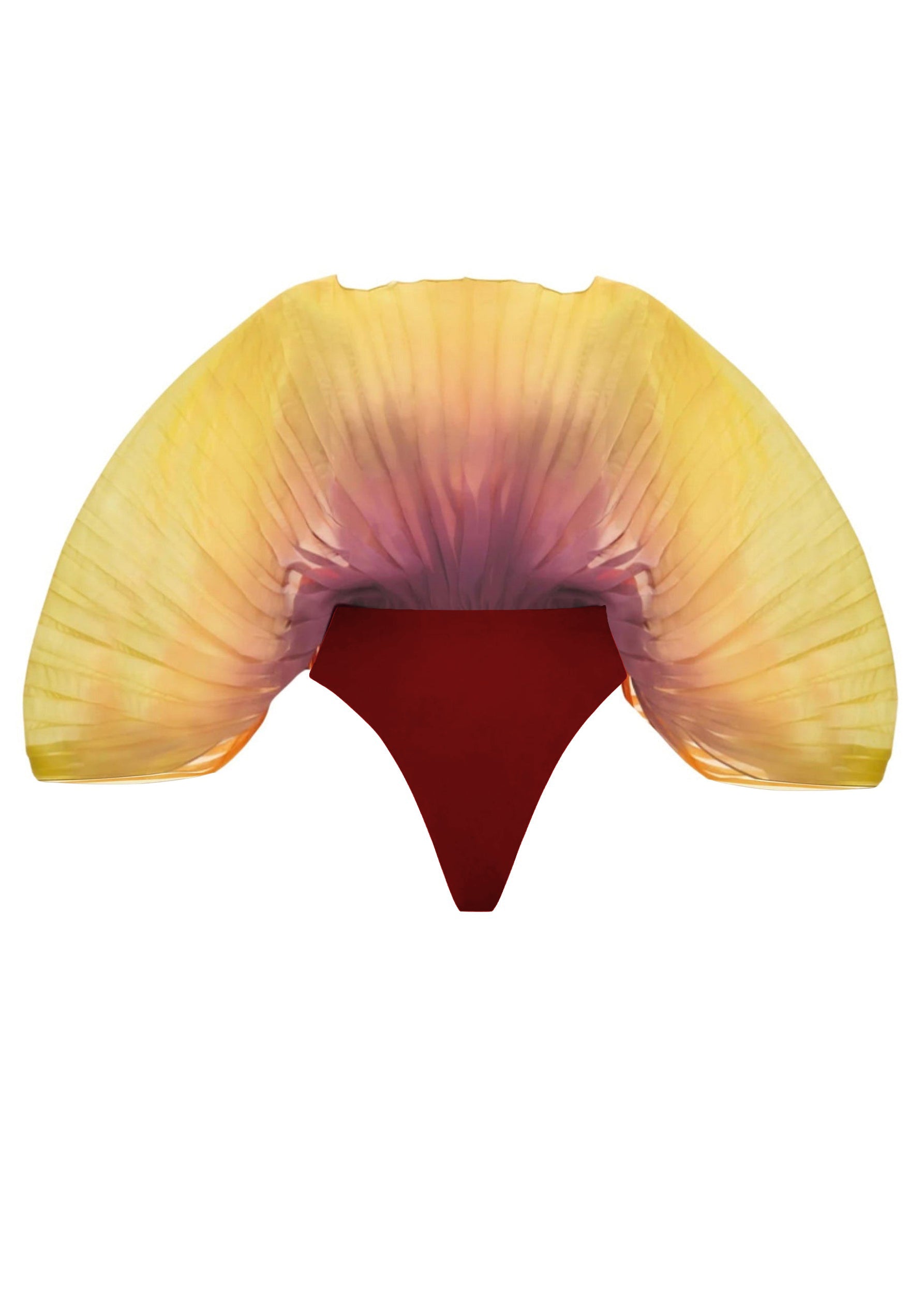 Body Sombra sculptural drapé - Adwa Purple