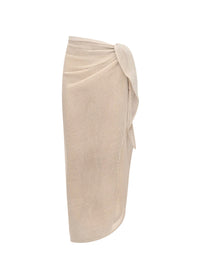 Zura mesh sarong - Bone