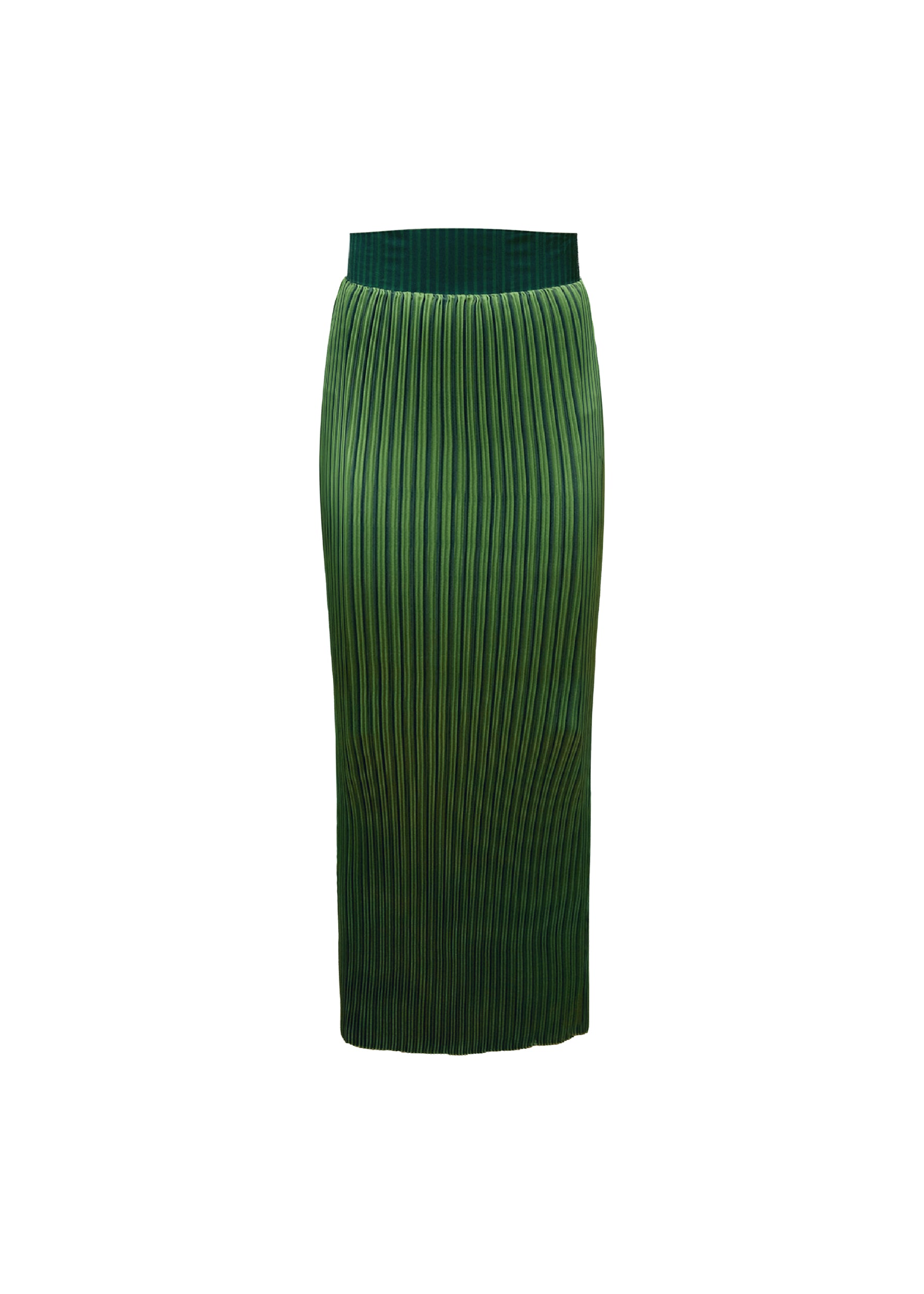 Beka pleated maxi skirt - Emerald