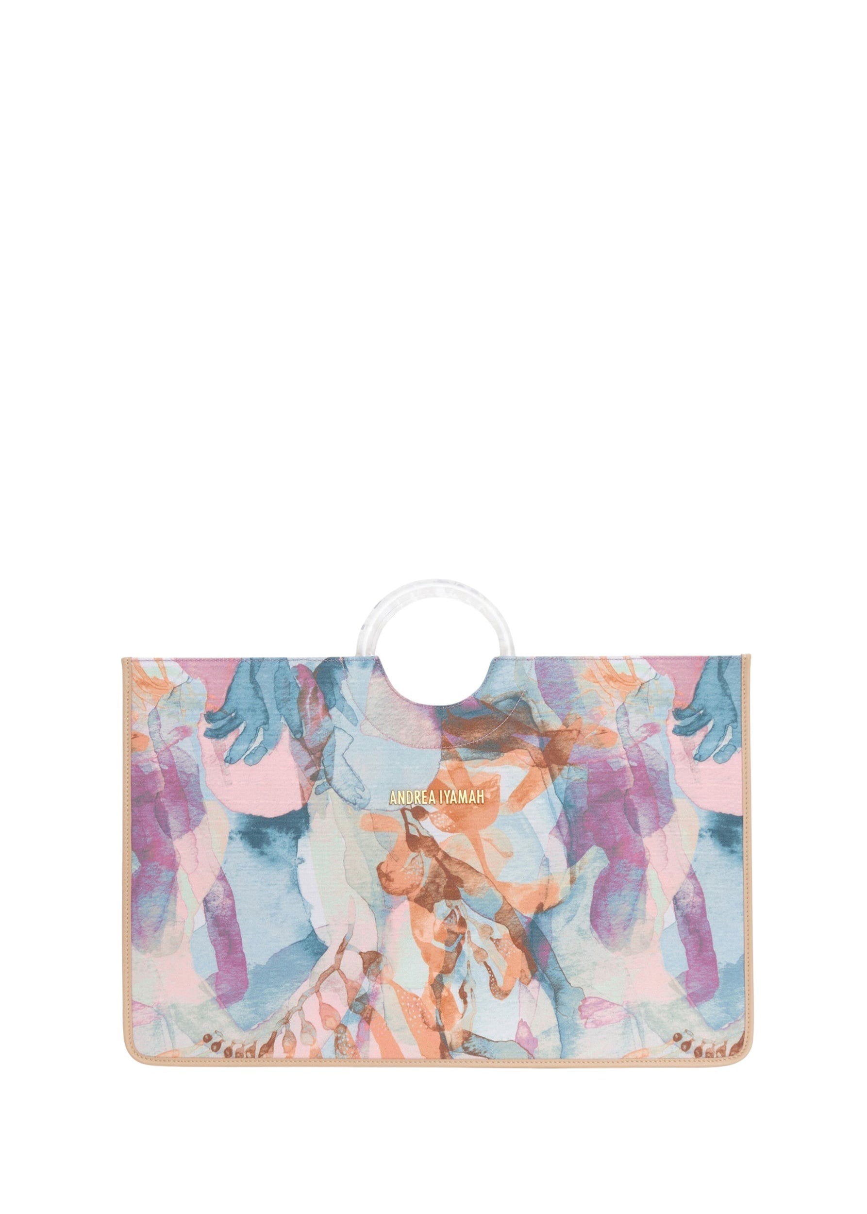 Escape fabric tote bag - Zuli Print