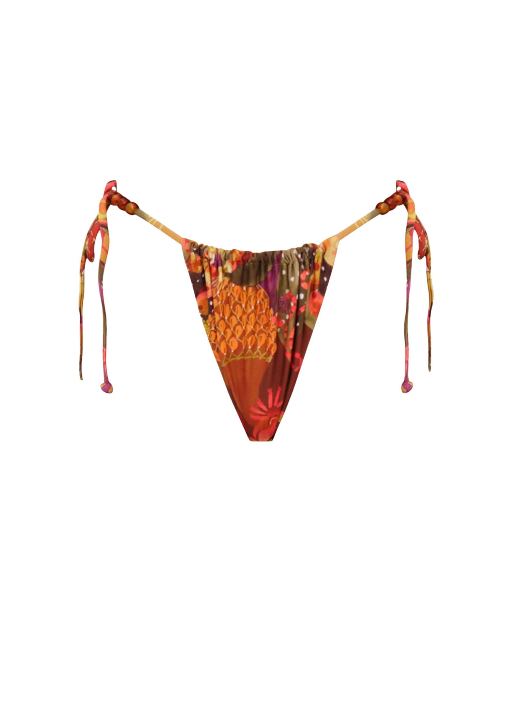 Inti reversible printed bikini bottoms - Kola Print