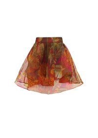 Printed Kokos skort - Kola Print