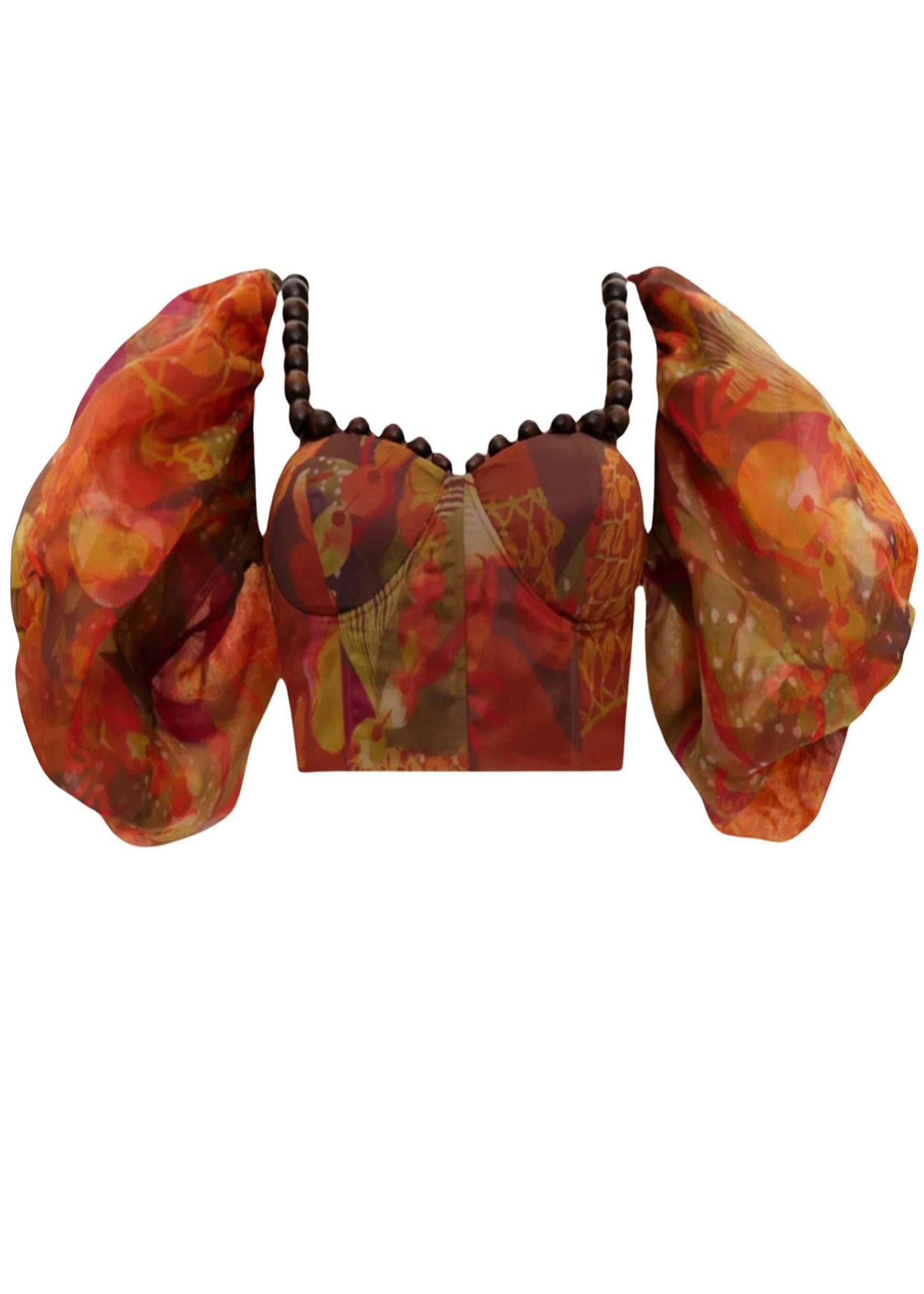 Blouse Omma à manches bouffantes - Kola Print