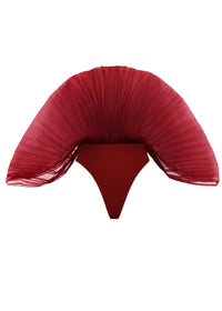 Body Sombra sculptural drapé - Wine