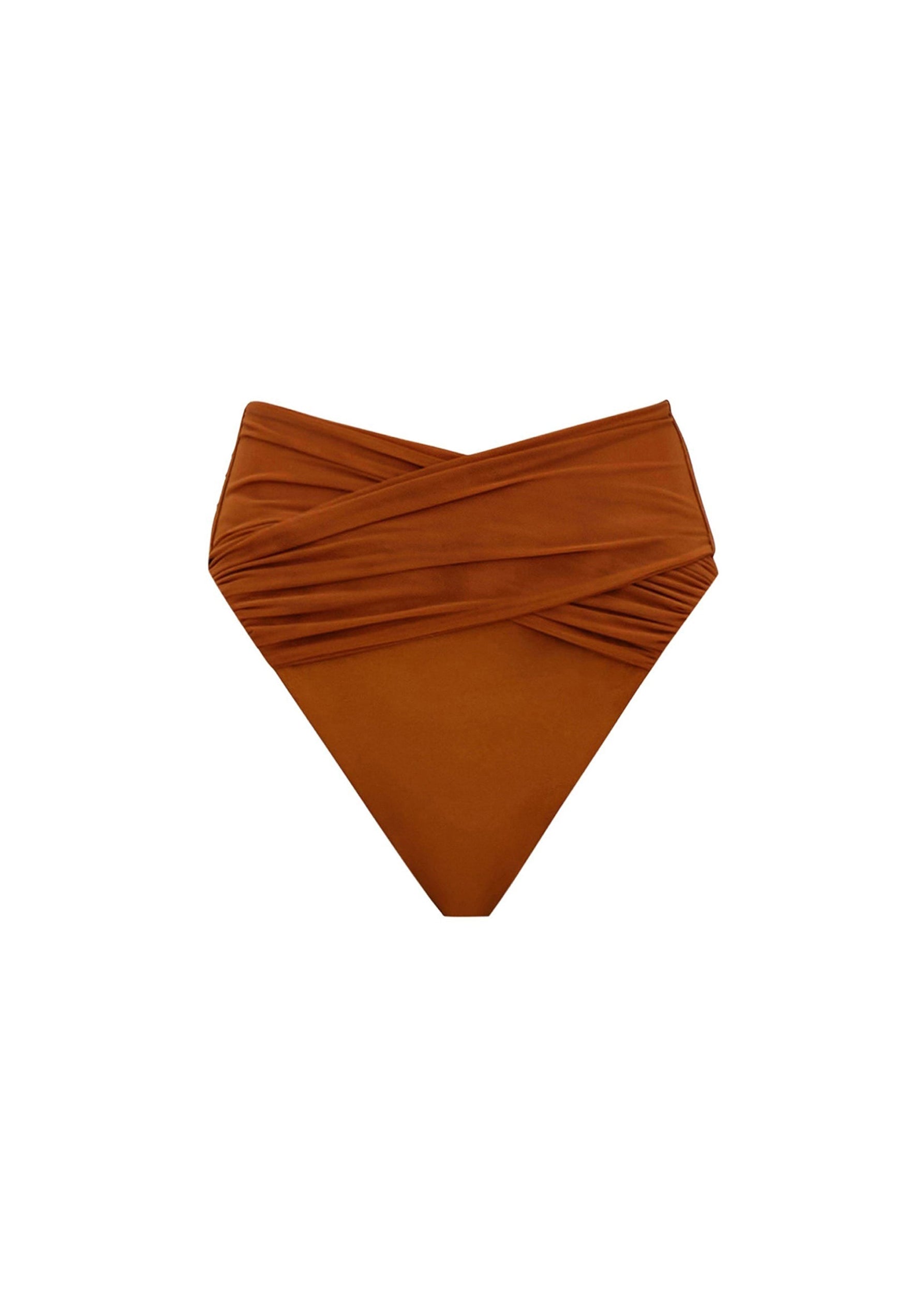 Ruched Ubu bikini bottoms - Sand