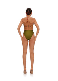 Reversible printed Uwa bikini bottoms - Kola Print