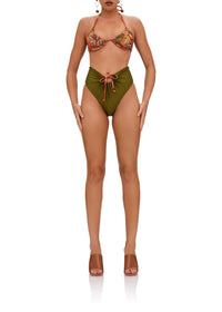 Haut de bikini balconnet Uwa réversible et imprimé - Kola Print
