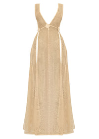 Uyi slit maxi dress - Butter