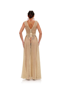 Uyi slit maxi dress - Butter