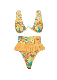 Lasa print bikini top - Ilia Print