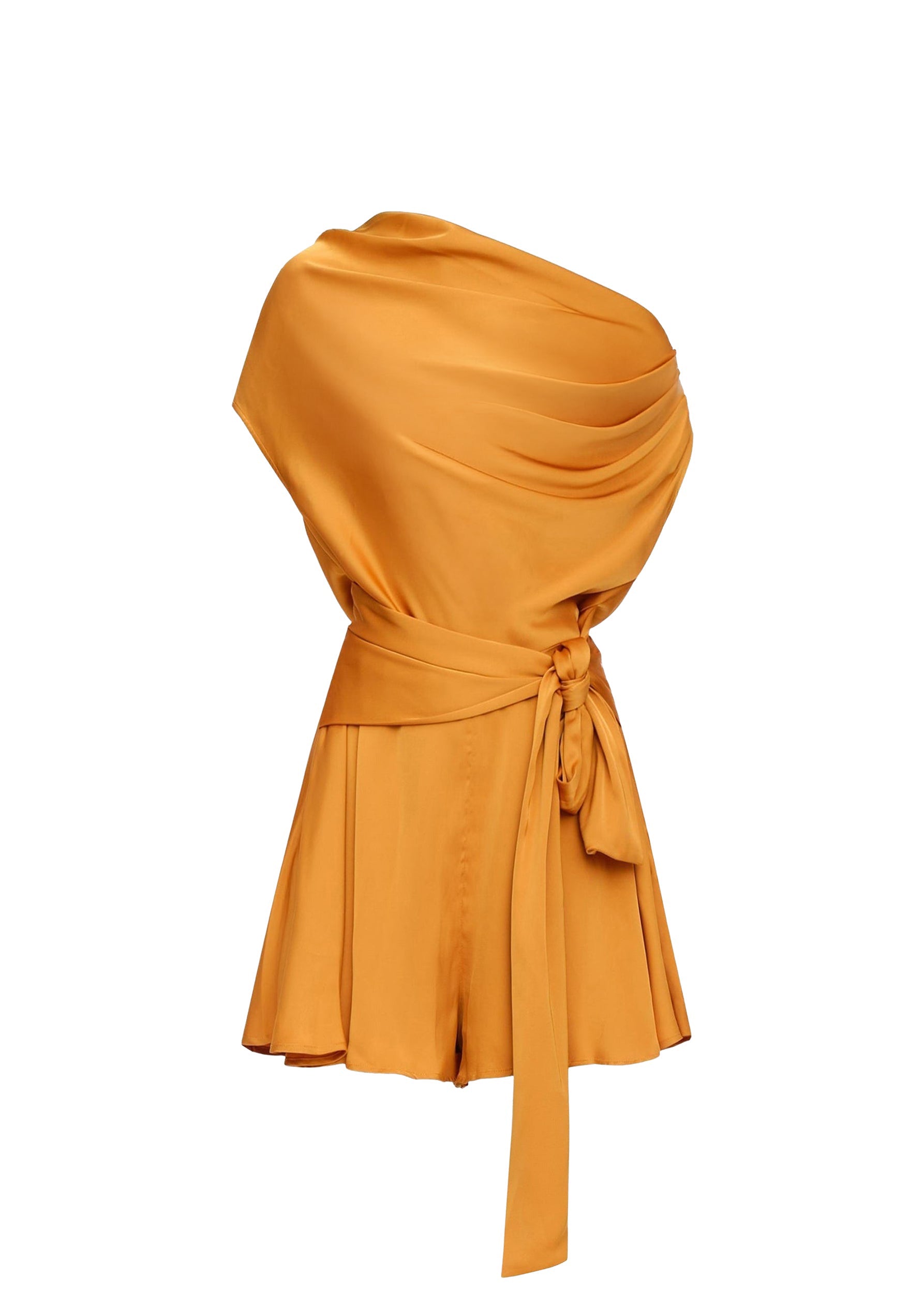 Edah satin jumpsuit - Gold