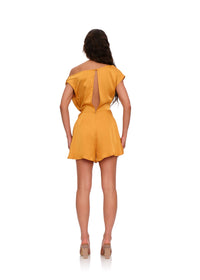Edah satin jumpsuit - Gold