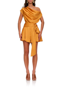 Edah satin jumpsuit - Gold