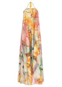 Essi Halter Maxi Dress - Zuli Print