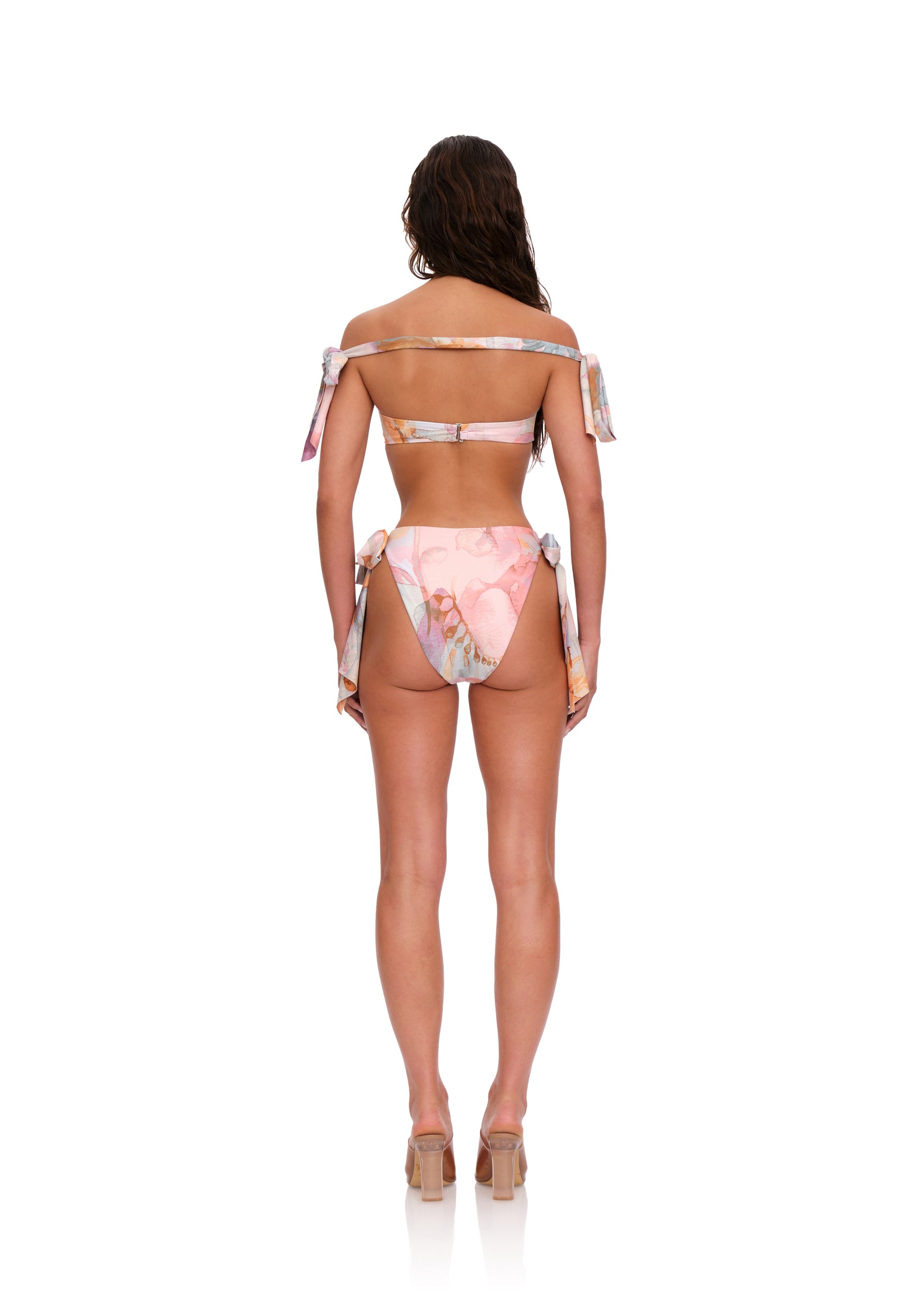 Neeya Adjustable Straps Bikini Top - Zuli Print