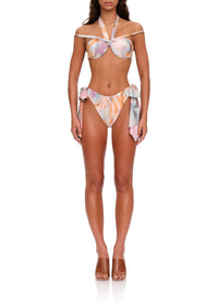 Neeya Adjustable Straps Bikini Top - Zuli Print