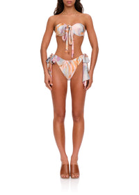 Neeya Adjustable Straps Bikini Top - Zuli Print