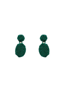 Odi pearl earrings - Green