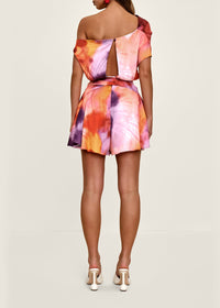 Edah satin jumpsuit - Dandi Print