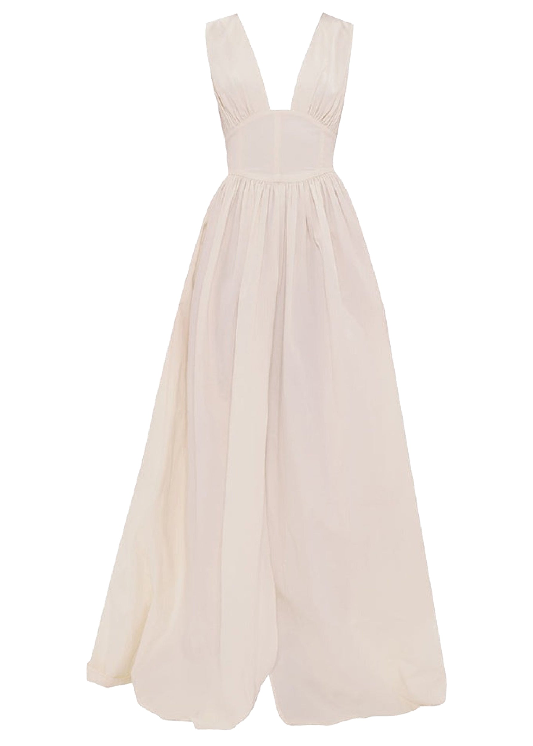 Rexi fitted maxi dress - Limestone