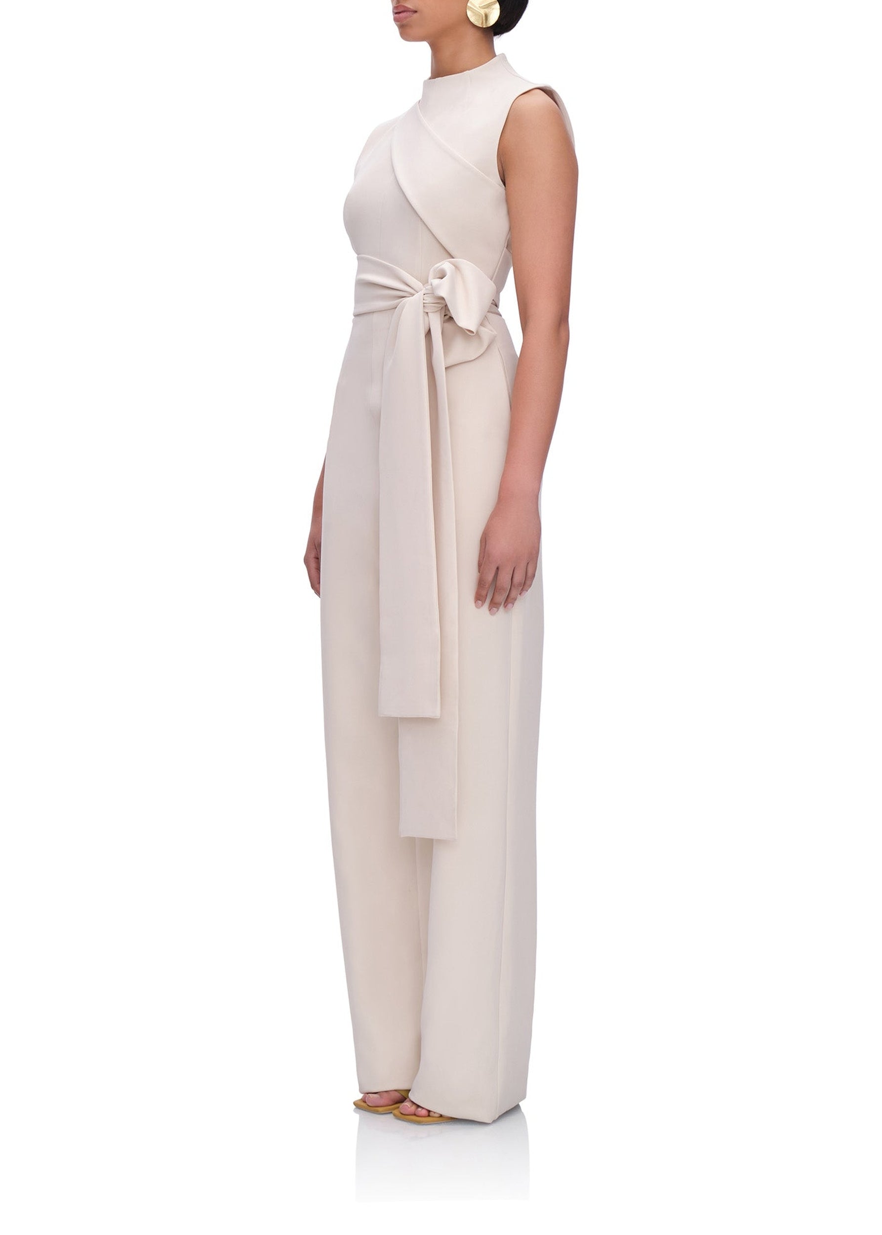 Edar jumpsuit with belted waist - Tusk