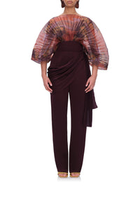 Body Sombra sculptural drapé - Kava Print