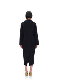 Zia dress with corseted waist - Onyx