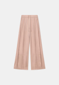 Andros wide-leg trousers - Pale Pink