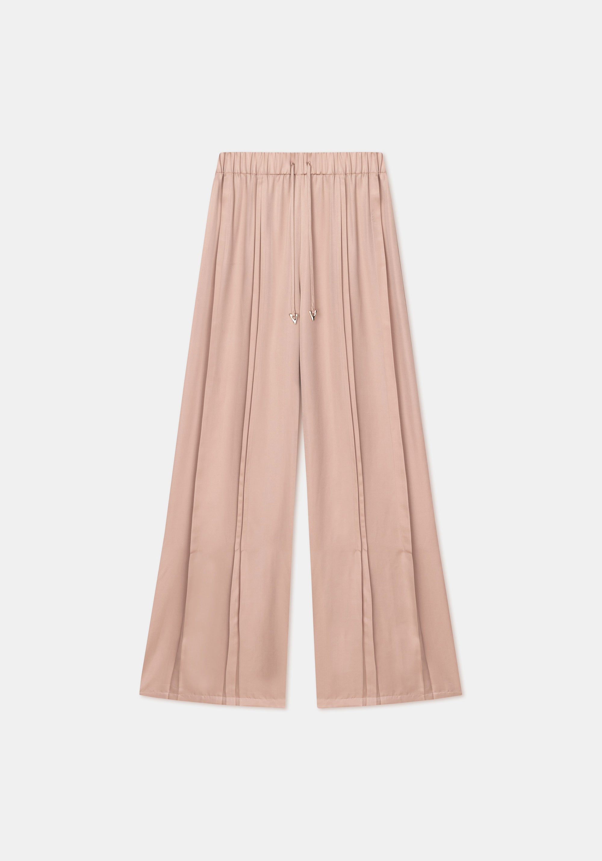 Andros wide-leg trousers - Pale Pink