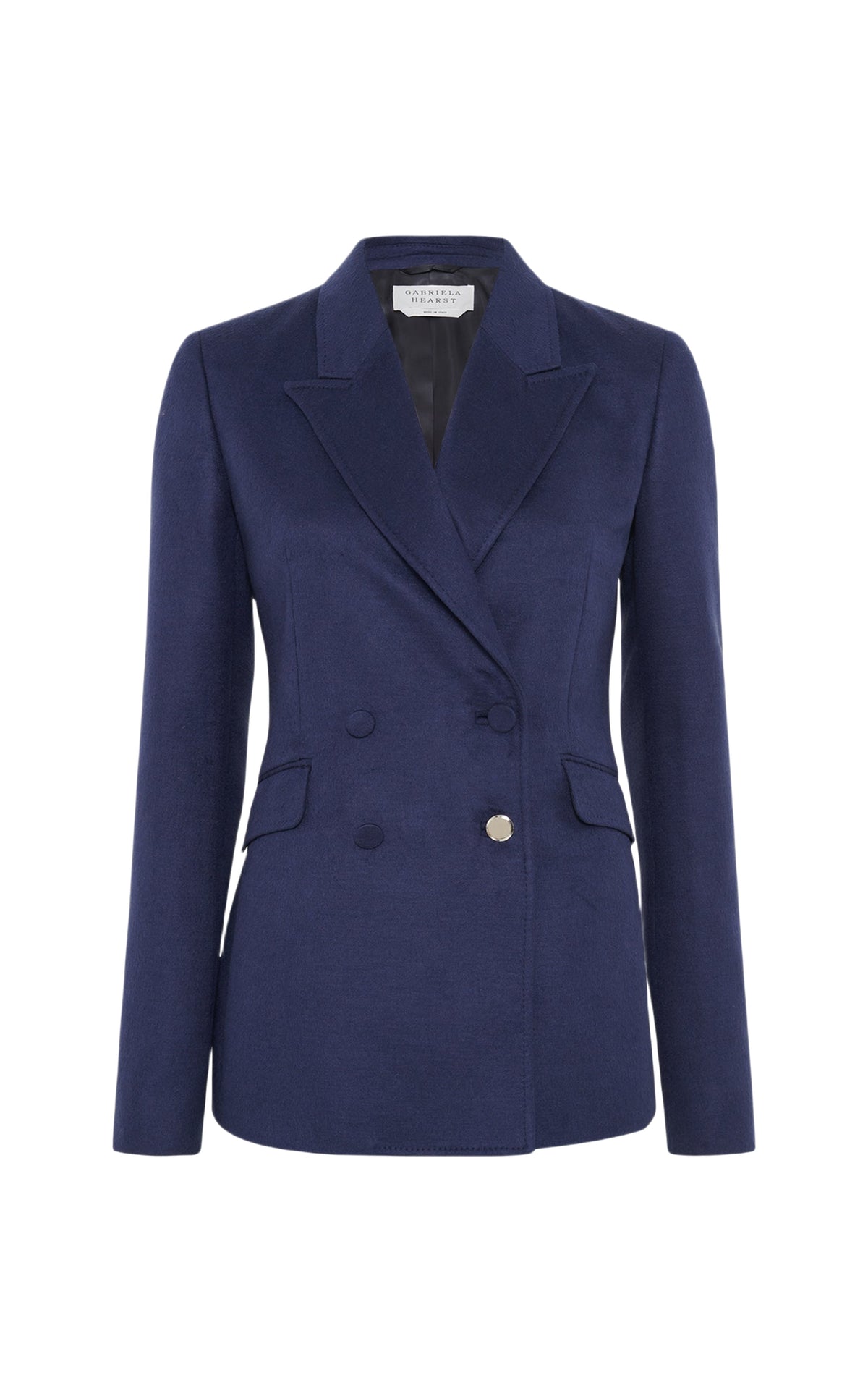 Navy / Veste blazer Stephanie en soie - Navy