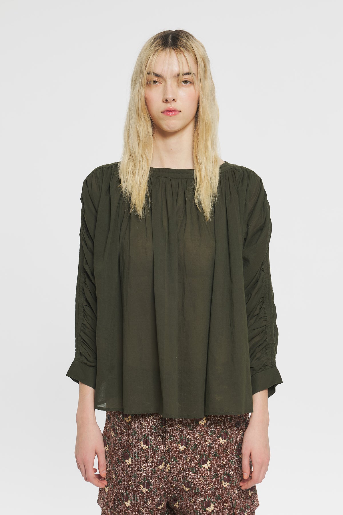 Chemisier Angelie - Dark Green