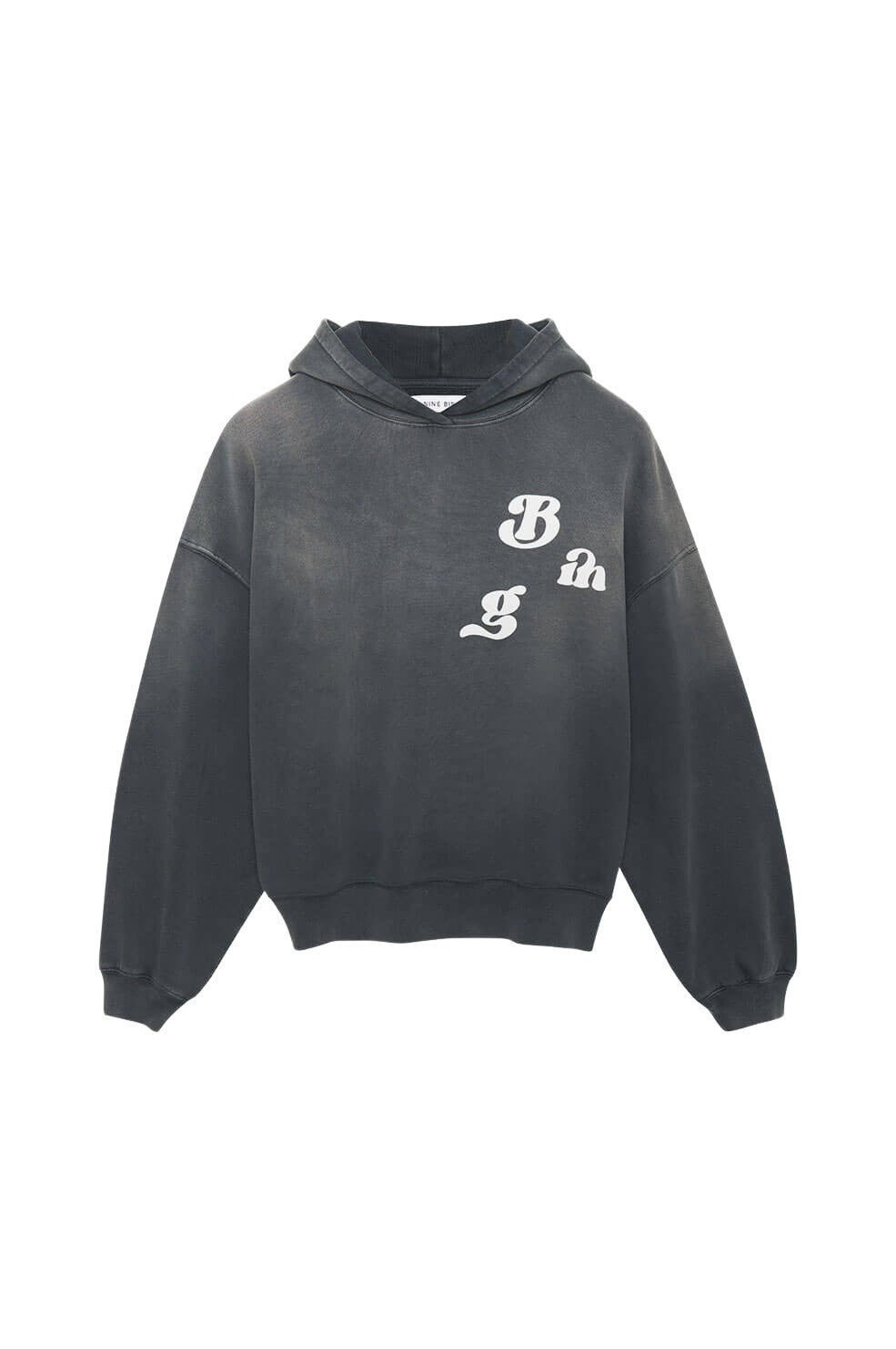 1qty NEW / ALEC HOODIE VINTAGE BING - WASHED BLACK