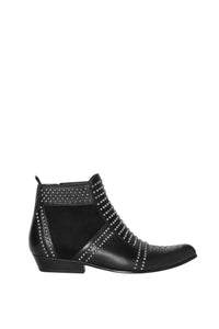 6qty NEW / CHARLIE BOOTS - SILVER STUDS