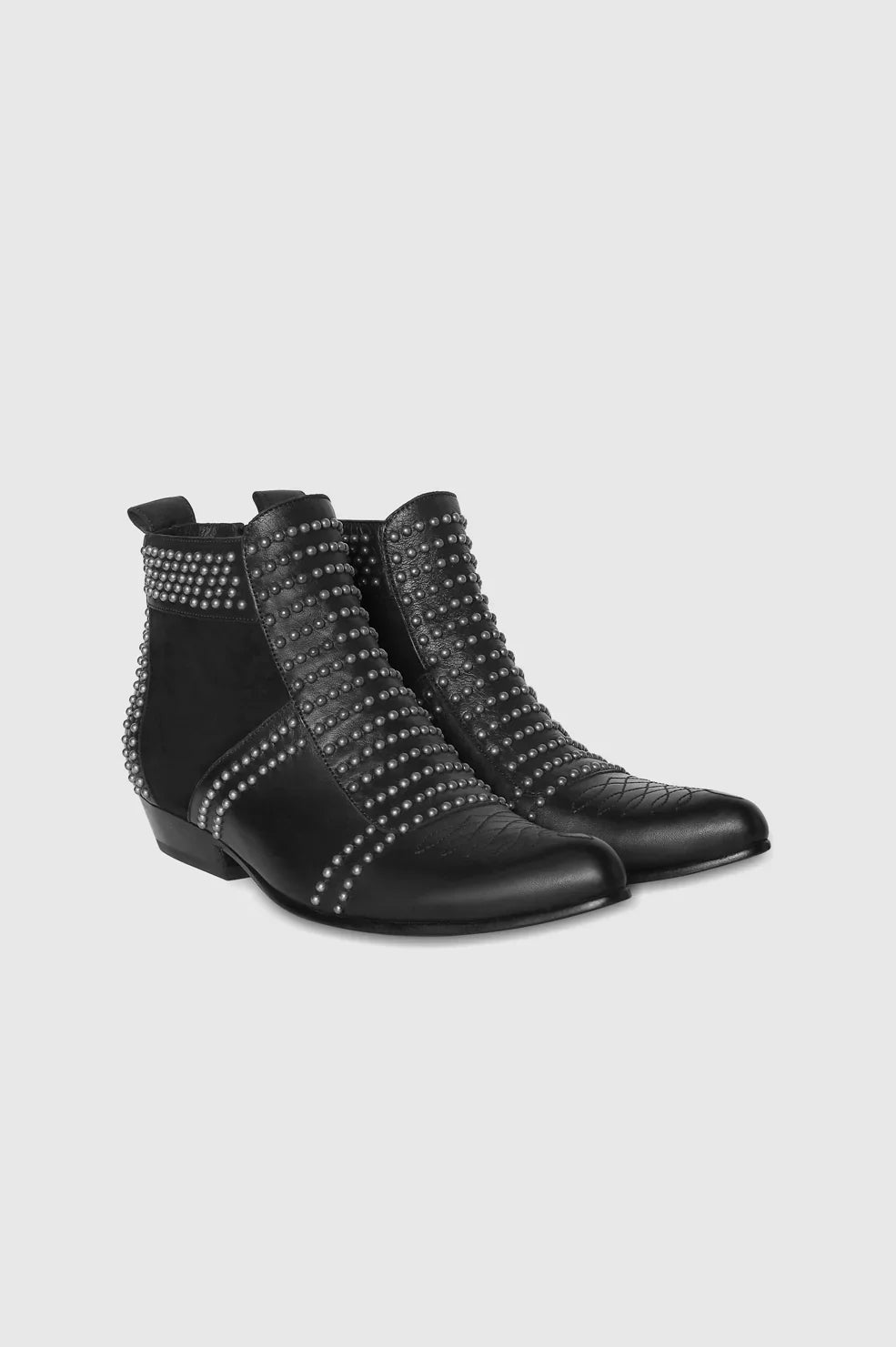 CHARLIE BOOTS - SILVER STUDS