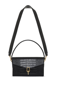 1qty RELIQUAT 170€ / COLETTE BAG - BLACK EMBOSSED