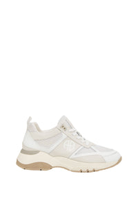 Baskets Dina en cuir - White