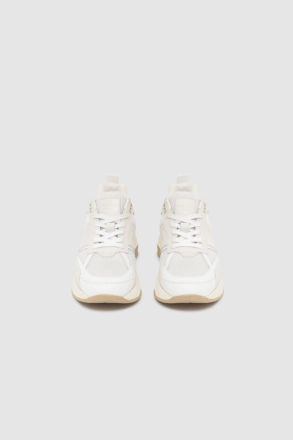 Baskets Dina en cuir - White