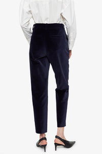 1qty NEW / ELLA VELVET TROUSERS - INK