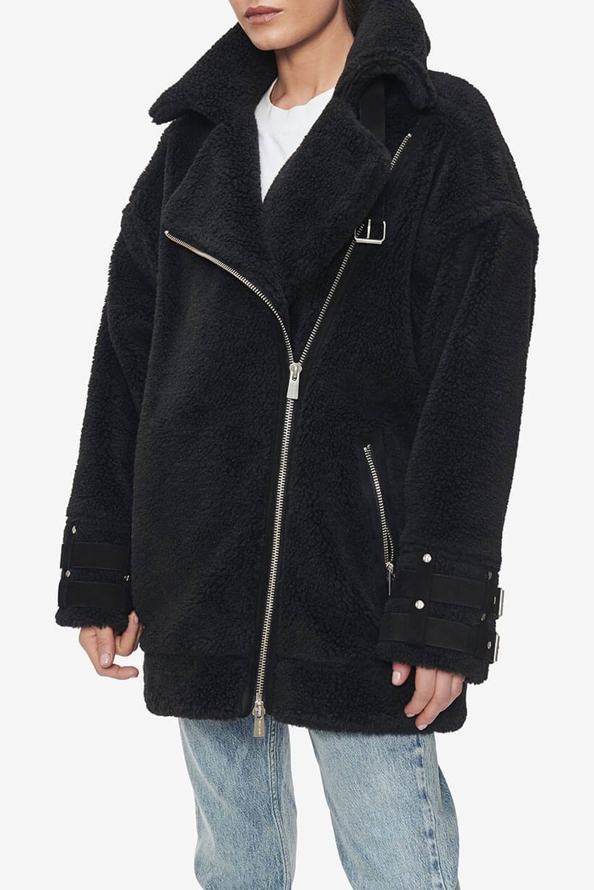 1qty NEW / FRAN COAT - BLACK